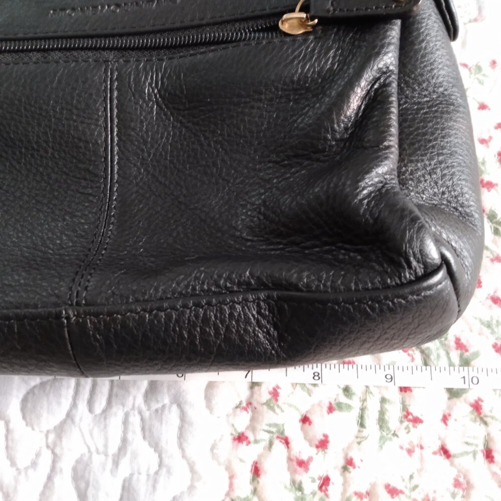 Black leather stone mountain bag - Picture 3 of 16